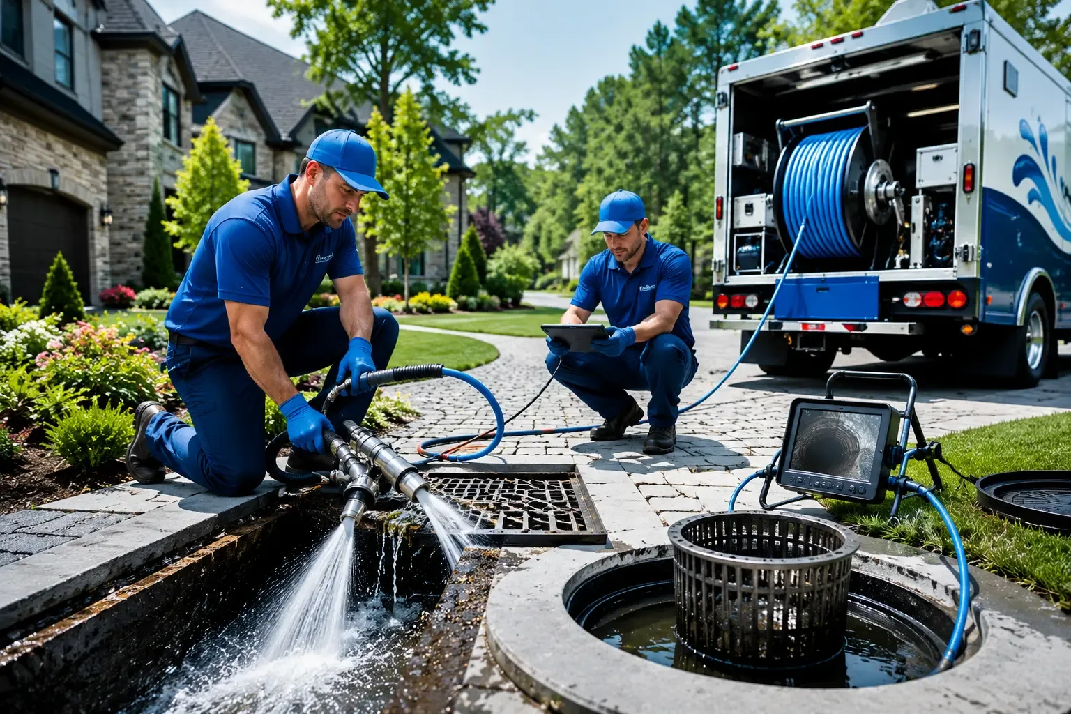 Local outdoor drain cleaning professionals in Jamestown, NC
